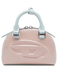 1DR Dome-Schlanke Bowlingtasche mit Naplak-Effekt - Schultertaschen - Damen - Rosa