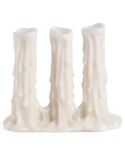 Dreikörper‑Kerze - Wohnaccessoires - Unisex - Weiss