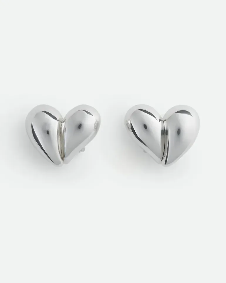 Drop Clip-Ohrringe-Silber - Damen