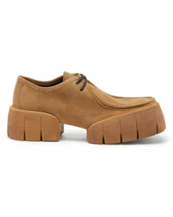 D-Tex-Mokassinschuhe aus gewachstem Wildleder - Mokassins und Mules - Herren - Braun