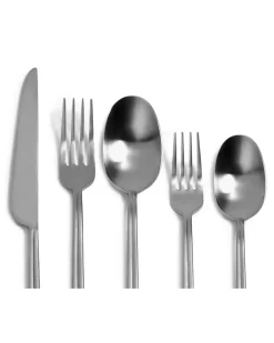 Dune Besteck (5er-Set) - Silber