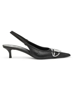 D-Venus-Slingback-Pumps aus Nappa-Leder - Pumps - Damen - Schwarz