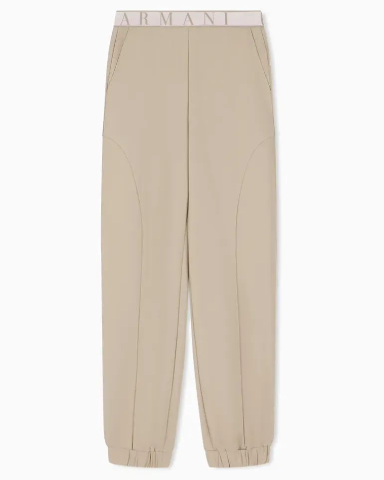 Dynamic Athlete Jogginghose aus „Natural VENTUS7“-Funktionsgewebe Beige