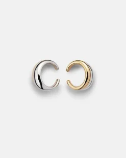 Ear Cuffs Chavez, 10kt vergoldet und rhodiniert