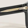 Eckige Sonnenbrille mit schwarzer Kunststofffassung - MB137185 - Sonnenbrillen