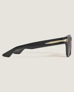 Eckige Sonnenbrille mit schwarzer Kunststofffassung - MB137185 - Sonnenbrillen
