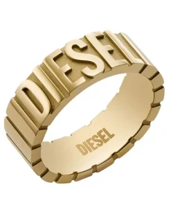 Edelstahlband Ring - Ringe - Unisex - Gold