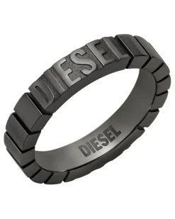 Edelstahlband Ring - Ringe - Unisex - Schwarz