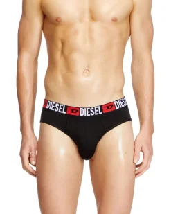 Einfarbige Briefs im Dreierpack - Slips - Herren - Schwarz
