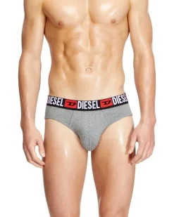 Einfarbige Briefs im Dreierpack - Slips - Herren - Schwarz