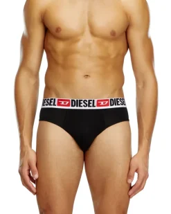 Einfarbige Briefs im Dreierpack - Slips - Herren - Schwarz