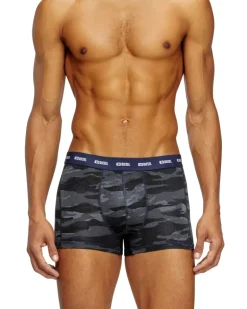 Einfarbige und Camouflage Retropants im Dreierpack - Boxershorts - Herren - Bunt
