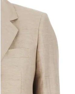 Einreihiger Anzug - Nude