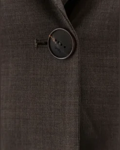 Einreihiger Frigole Anzug - Braun