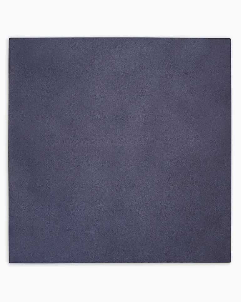 Einstecktuch aus Seide Blau