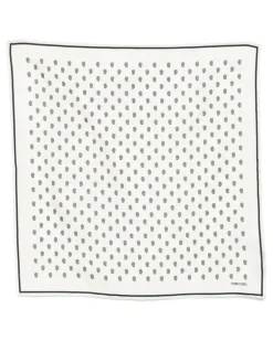Einstecktuch mit Paisleymuster - Nude