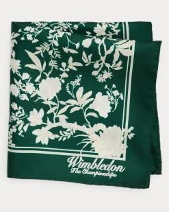 Einstecktuch Wimbledon aus Seide Green