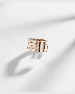 Einzelner Ear Cuff Antifer aus 18kt Roségold