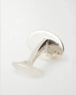 Enamel Sterling Silver Cufflinks