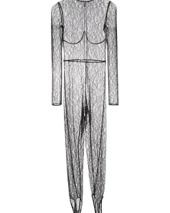 Enchante Catsuit - Schwarz