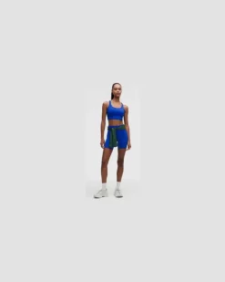 Energy Longline-BH mit mittlerem Halt für B–D-Cups Evolve für Frauen – Größe in Beach Ball Blue