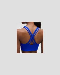 Energy Longline-BH mit mittlerem Halt für B–D-Cups Evolve für Frauen – Größe in Beach Ball Blue