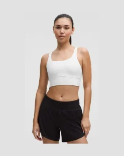 Energy Longline-BH mit mittlerem Halt für B–D-Cups Evolve für Frauen – Größe in White