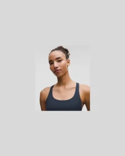 Energy Longline-BH mit mittlerem Halt für B–D-Cups Evolve für Frauen – Größe in True Navy