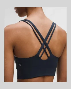 Energy Longline-BH mit mittlerem Halt für B–D-Cups Evolve für Frauen – Größe in True Navy