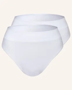 2er-Pack Taillenslips Elastic weiss