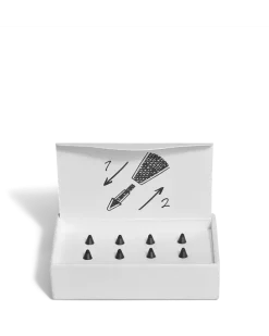 Ersatzspitzen aus Leinen für den Montblanc Digital Pen - Schwarz - Polycarbonat - MB135494 - Smart Pen Accessoires