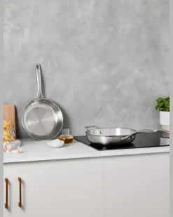 2er-Set Pfannen silber No