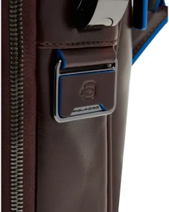 Erweiterbare Laptoptasche - Braun