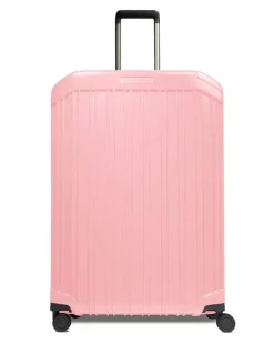 Erweiterbarer Rollkoffer - Rosa