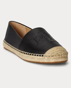 Espadrille Cameryn aus Nappaleder Black