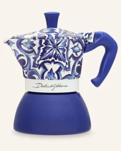 Espressokocher blau Dunkelblau