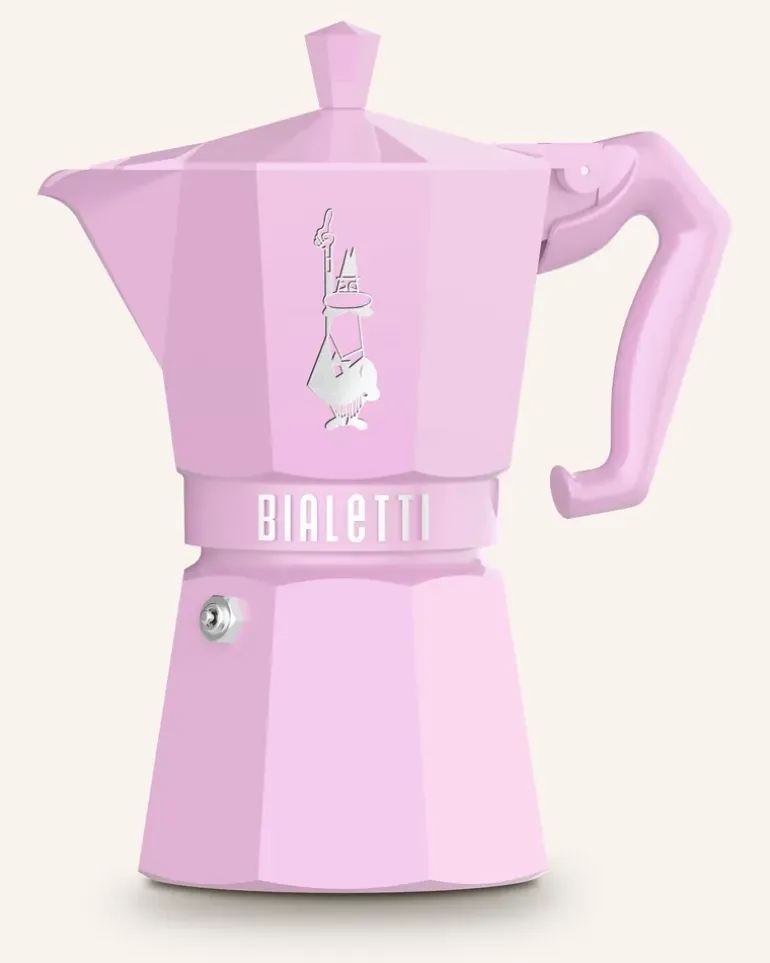 Espressokocher Moka Exclusive pink