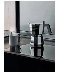 Espressokocher Moka silber