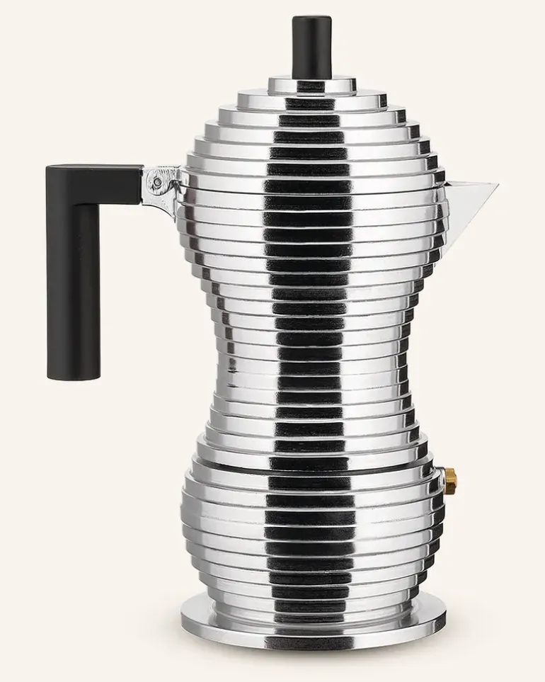 Espressokocher Pulcina silber