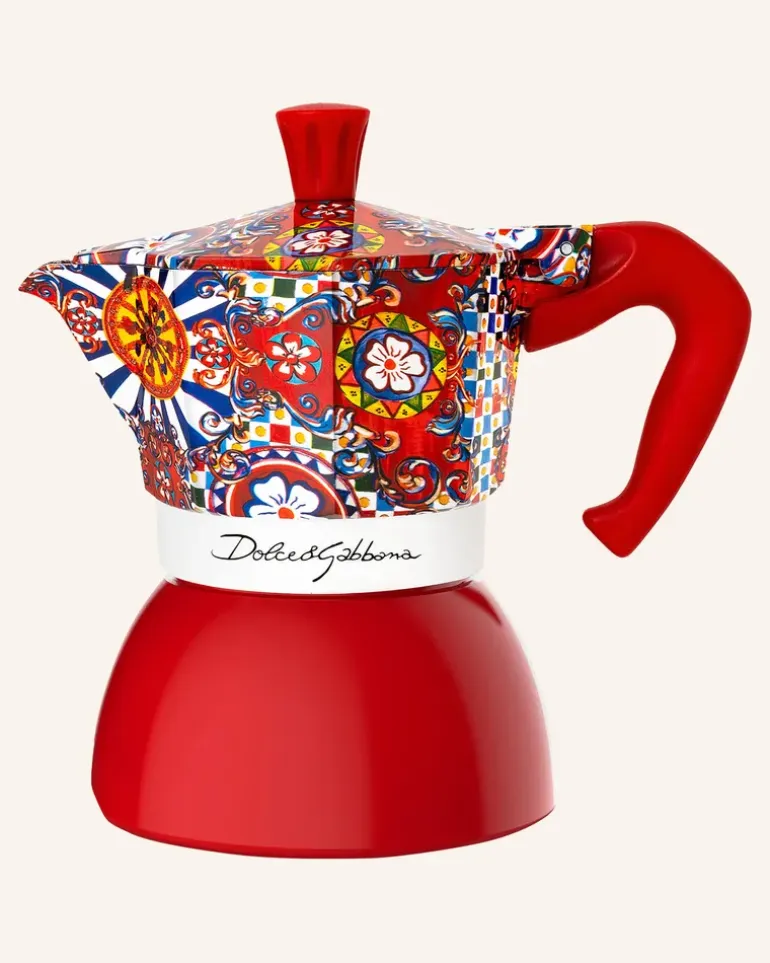 Espressokocher rot