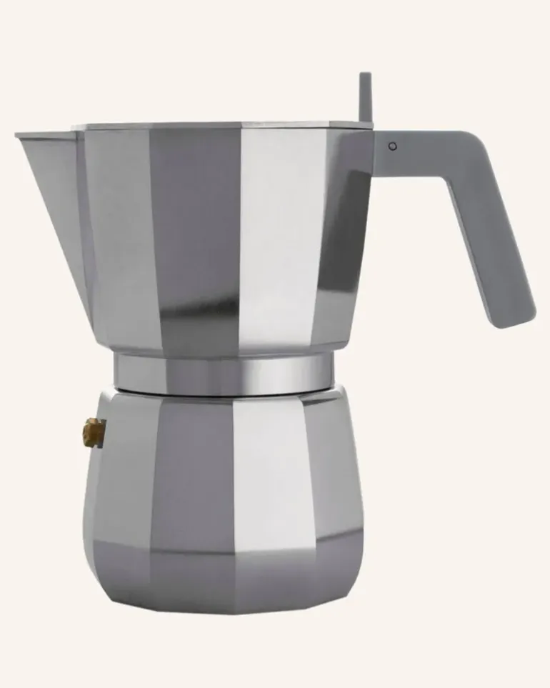 Espressokocher silber