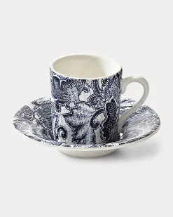 Espressotasse Faded Peony Blue