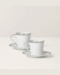 Espressotassen-Geschenkset Wilshire Silver