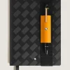 Etui für 1 Schreibgerät mit elastischem Band aus hochwertigem Leder - Safran - Leder - MB221654 - Schreibgeräteetuis