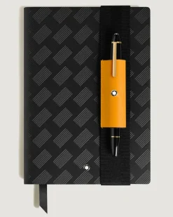 Etui für 1 Schreibgerät mit elastischem Band aus hochwertigem Leder - Safran - Leder - MB221654 - Schreibgeräteetuis