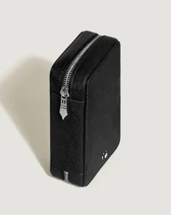 Etui für 8 Schreibgerät mit Reißverschluss aus Sartorial Leder - Schwarz - Leder - MB220374 - Schreibgeräteetuis