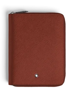 Etui für 5 Schreibgerät mit Reißverschluss aus Sartorial Leder - Red Oak - Leder - MB223035 - Schreibgeräteetuis