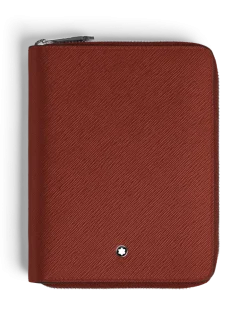 Etui für 5 Schreibgerät mit Reißverschluss aus Sartorial Leder - Red Oak - Leder - MB223035 - Schreibgeräteetuis