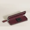 Etui für 2 Schreibgerät mit Reißverschluss aus Sartorial Leder - Cassis - Leder - MB199383 - Schreibgeräteetuis