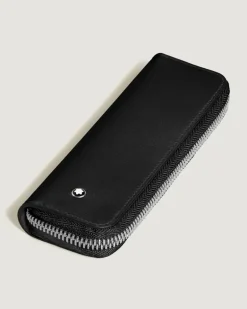 Etui für 1 Schreibgerät mit Reißverschluss aus Meisterstück Leder - Schwarz - Leder - MB221444 - Schreibgeräteetuis